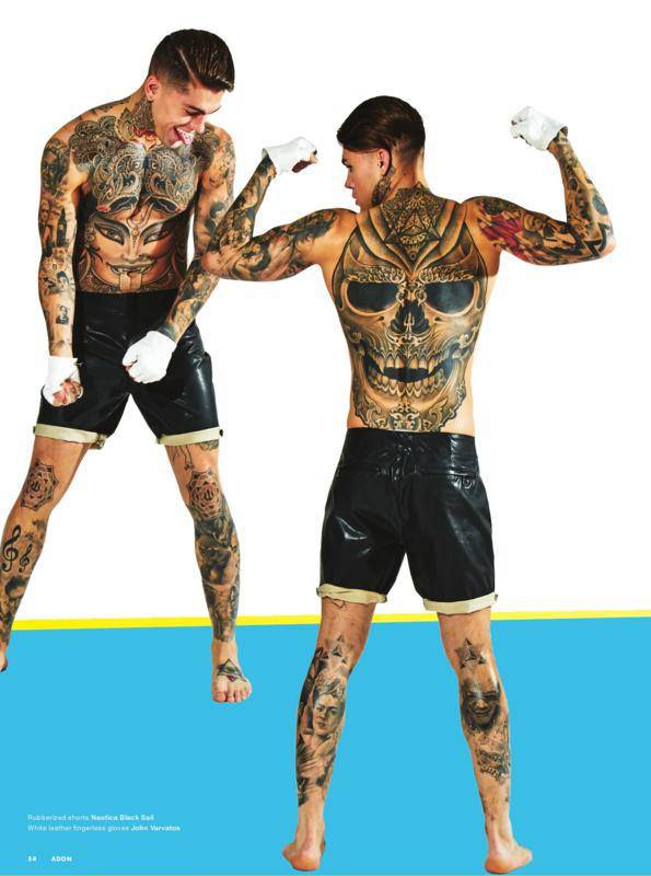 สตีเฟน เจมส์ Stephen James / ศิลปะของรอยสัก ผสม ลายไทย