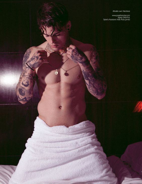 สตีเฟน เจมส์ Stephen James / ศิลปะของรอยสัก ผสม ลายไทย