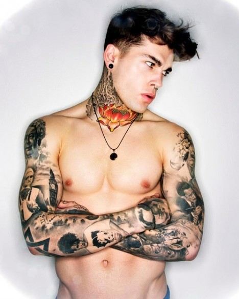 สตีเฟน เจมส์ Stephen James / ศิลปะของรอยสัก ผสม ลายไทย