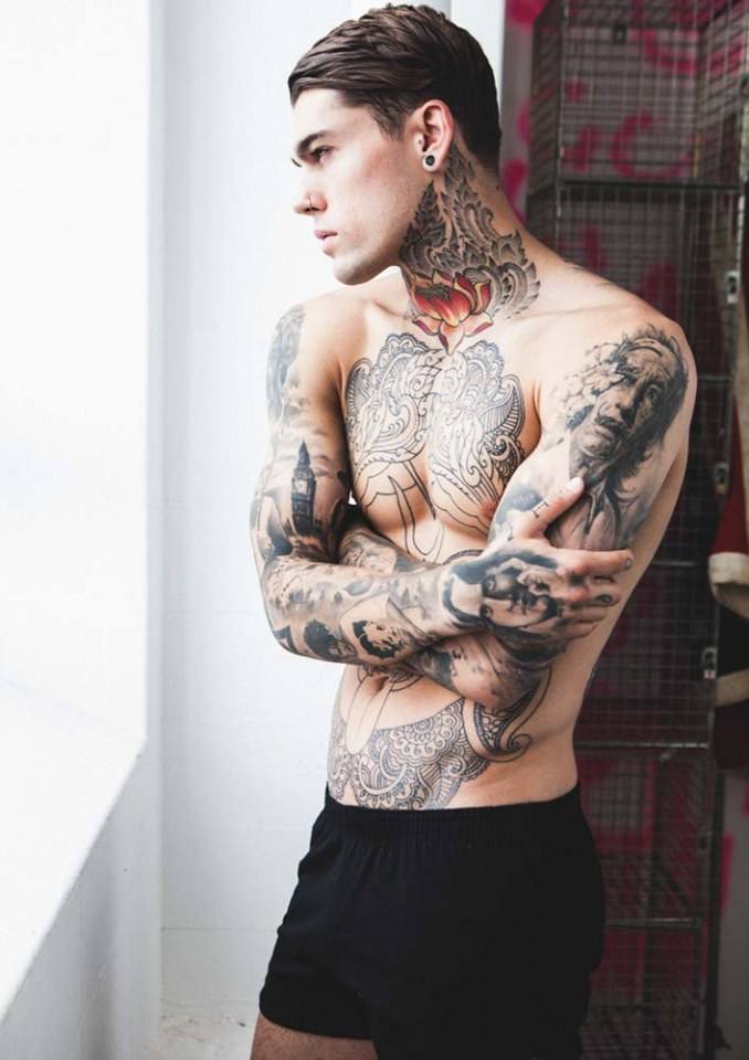 สตีเฟน เจมส์ Stephen James / ศิลปะของรอยสัก ผสม ลายไทย