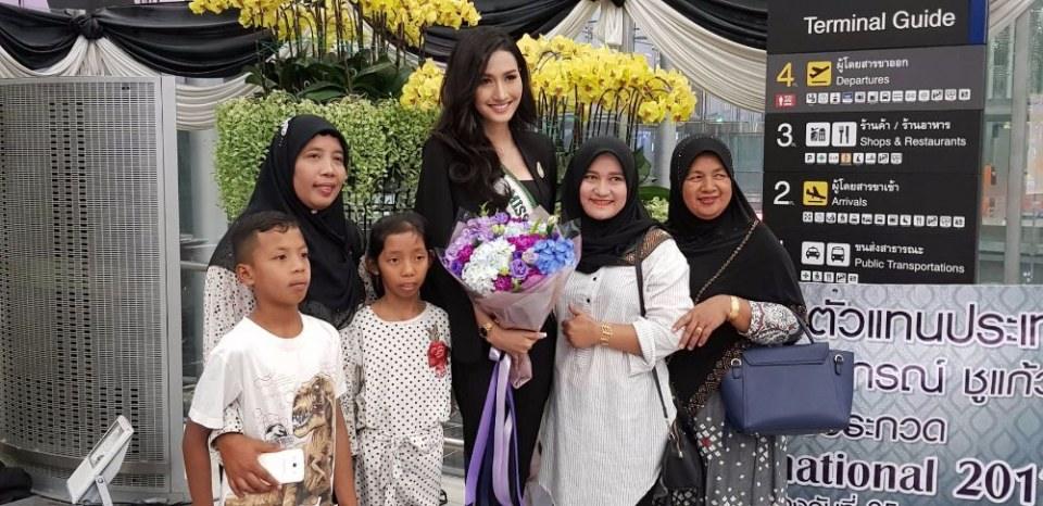 น้องลูกปัด  Miss International Thailand 2017 ขอกำลังคนไทยช่วยเชียร์ คว้ามง Miss International 2017