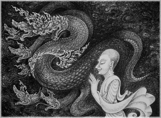 ความยิ่งใหญ่ ของศิลปะ ไทย การเขียนภาพพุทธศิลป์ ลายไทย
