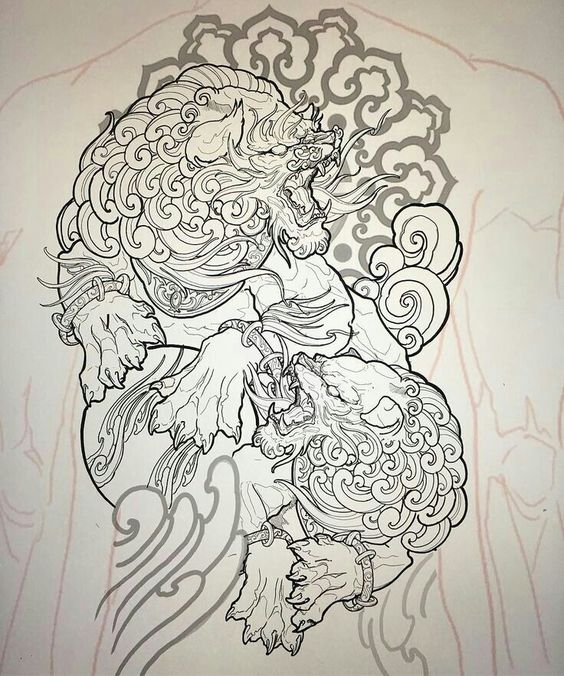 ความยิ่งใหญ่ ของศิลปะจีน การเขียนภาพ สิงโต - ปี่เซียะ