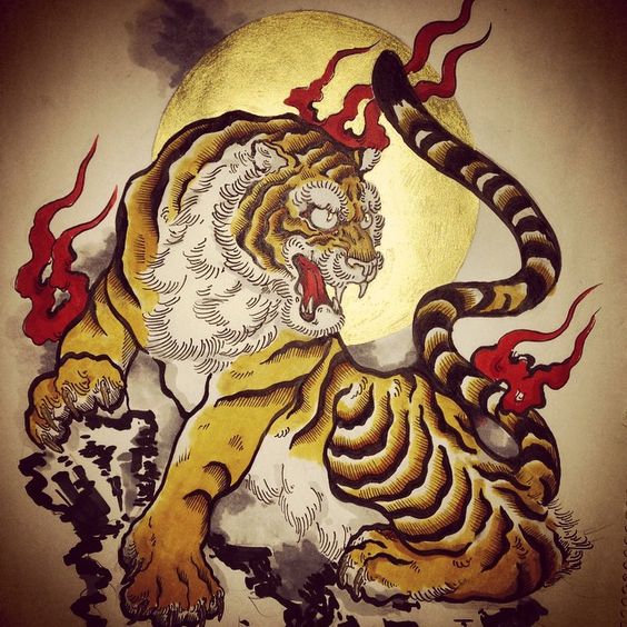 ความยิ่งใหญ่ ของ การเขียน ภาพวาดเสือโคร่ง เกาหลีและจีน