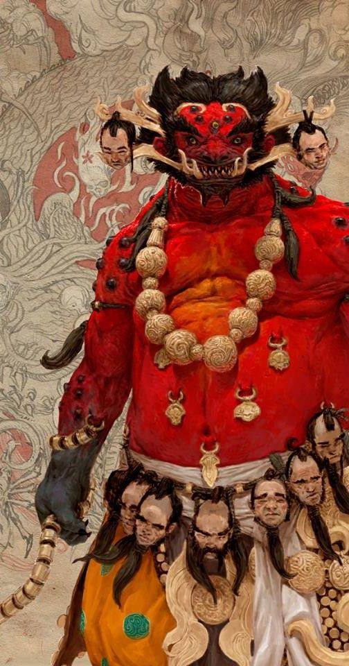 ความยิ่งใหญ่ ของศิลปะ การเขียนภาพ การ์ตูนซามูไร