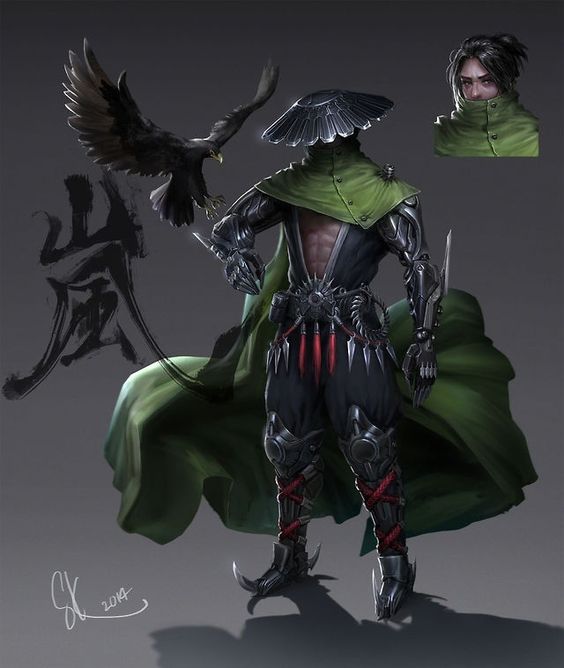 ArtStation - Samurai , Evgeniy Petlya