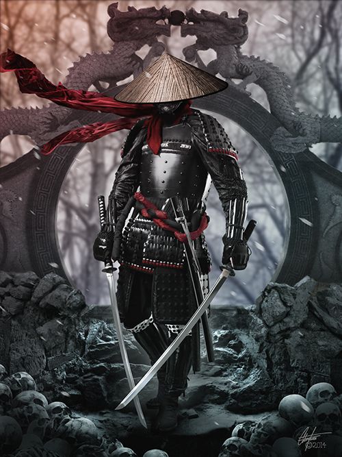 ArtStation - Samurai , Evgeniy Petlya