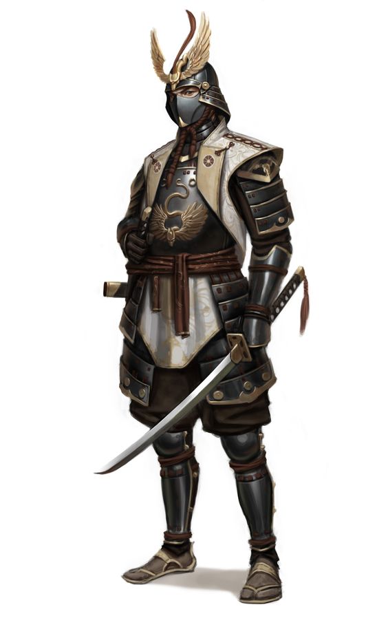 ArtStation - Samurai , Evgeniy Petlya