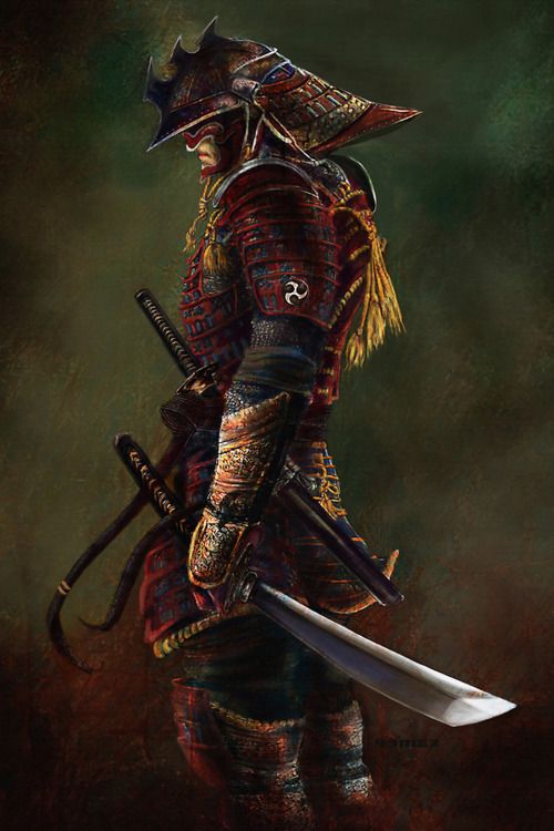 ArtStation - Samurai , Evgeniy Petlya