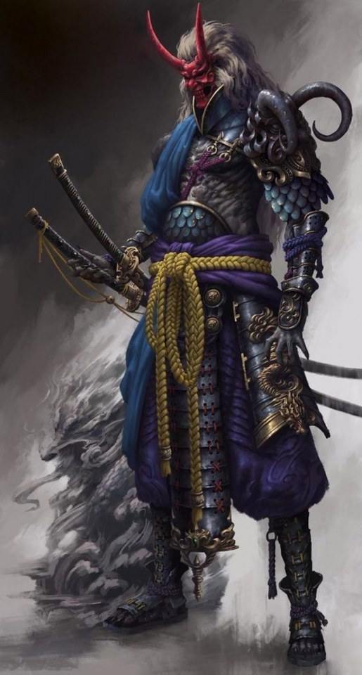 ArtStation - Samurai , Evgeniy Petlya