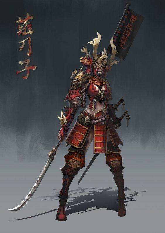 ArtStation - Samurai , Evgeniy Petlya