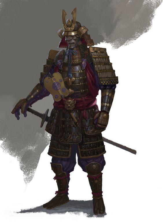 ArtStation - Samurai , Evgeniy Petlya