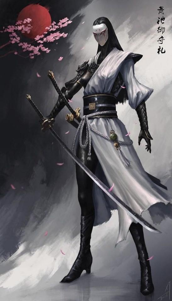 ArtStation - Samurai , Evgeniy Petlya