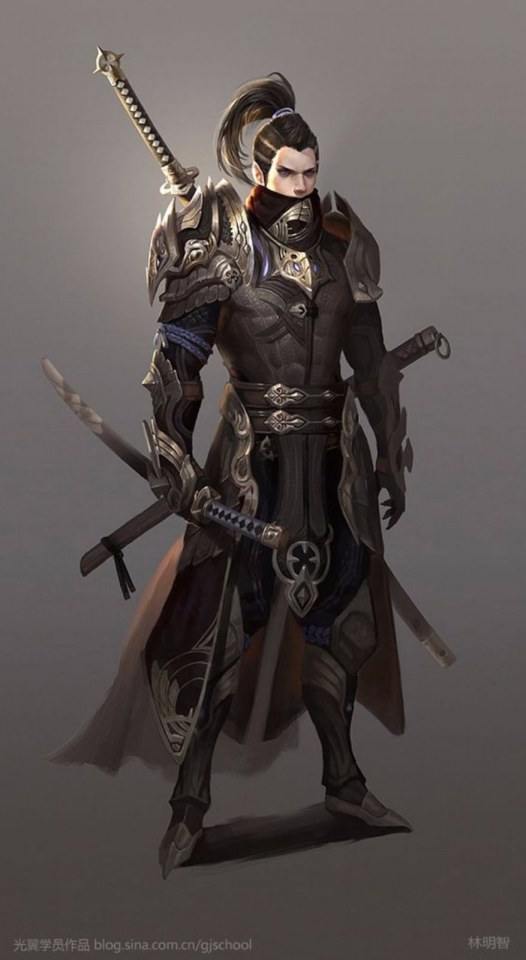 ArtStation - Samurai , Evgeniy Petlya