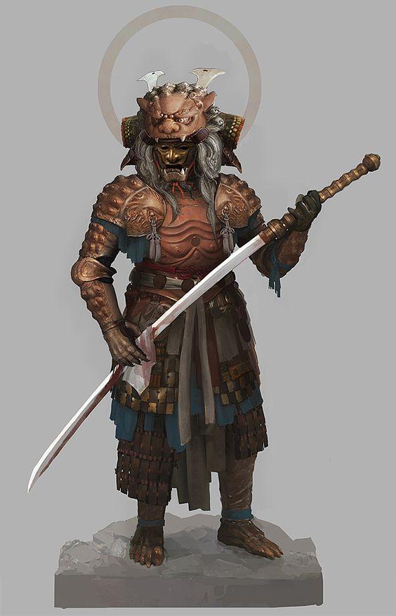 ArtStation - Samurai , Evgeniy Petlya