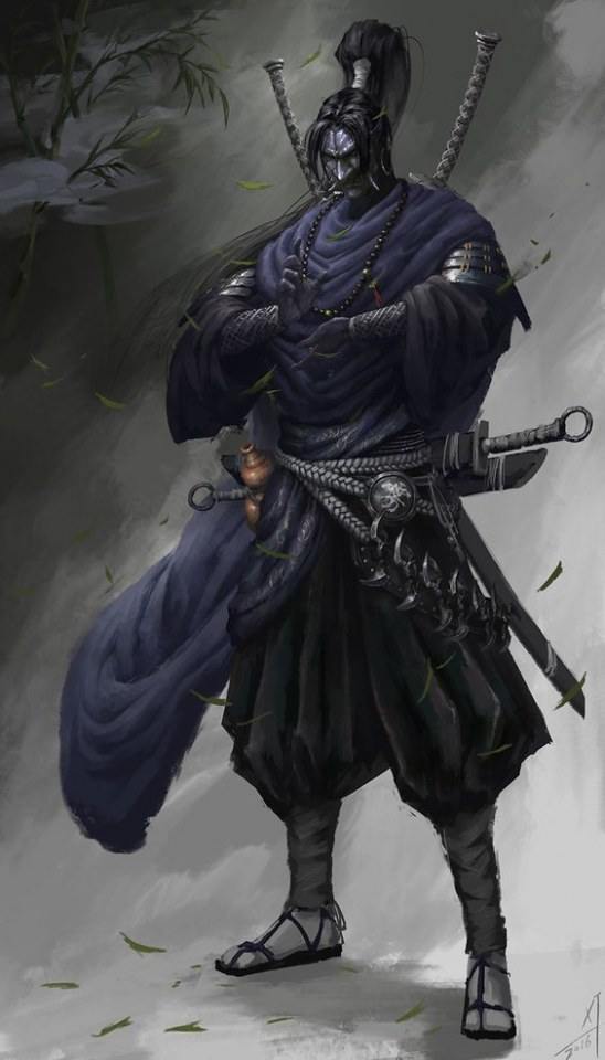 ArtStation - Samurai , Evgeniy Petlya