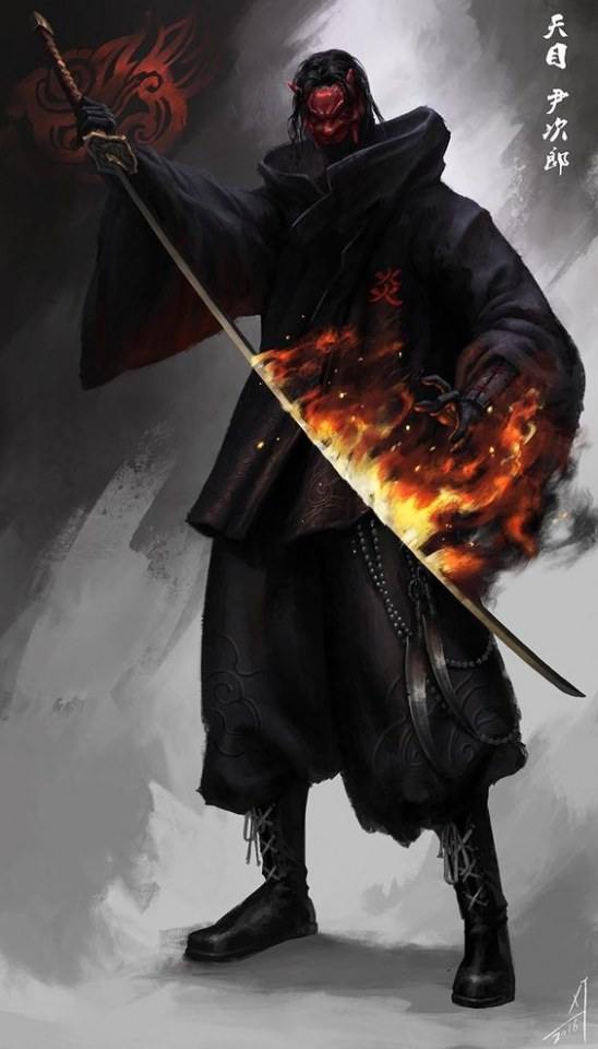 ArtStation - Samurai , Evgeniy Petlya