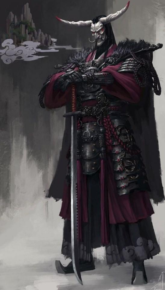 ArtStation - Samurai , Evgeniy Petlya