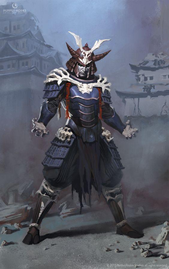 ArtStation - Samurai , Evgeniy Petlya
