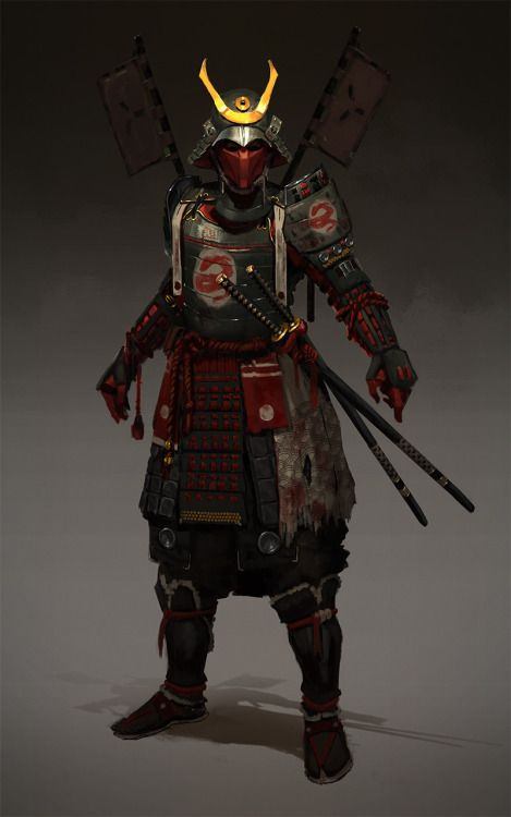 ArtStation - Samurai , Evgeniy Petlya