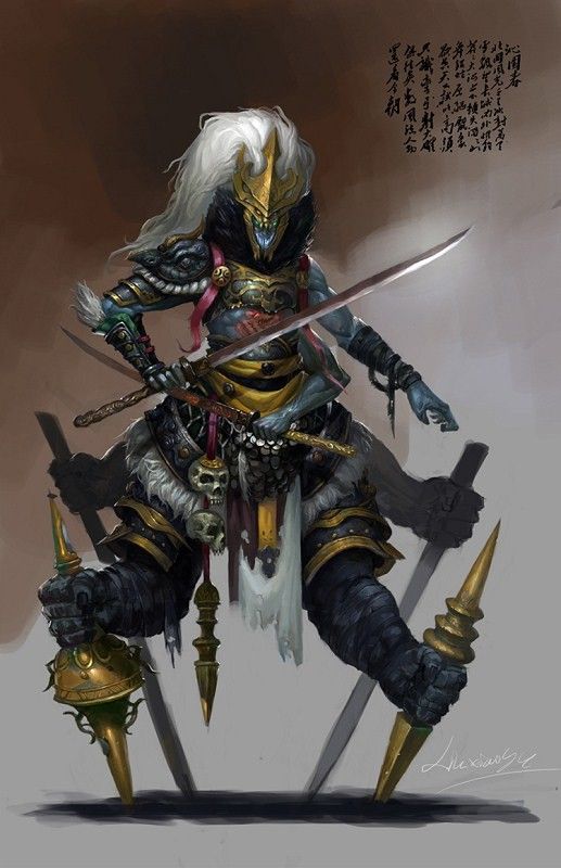 Stunning Medieval Fantasy Art by Yang Qi