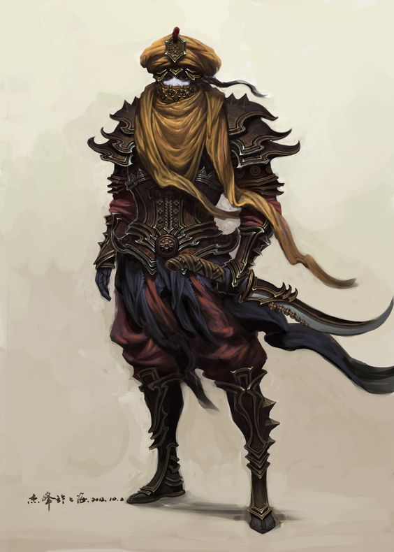 Stunning Medieval Fantasy Art by Yang Qi