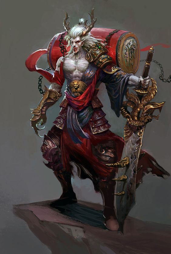 Stunning Medieval Fantasy Art by Yang Qi