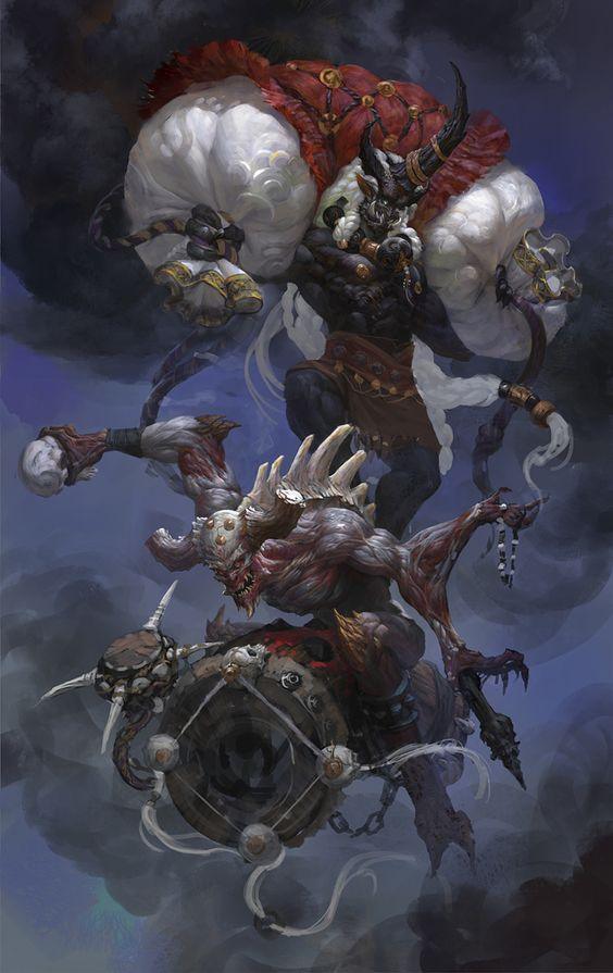 Stunning Medieval Fantasy Art by Yang Qi