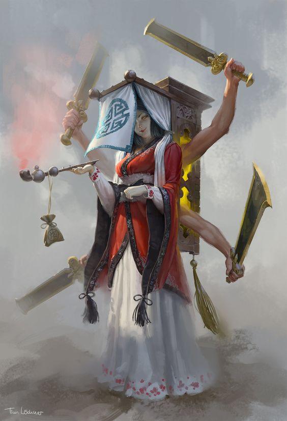 Stunning Medieval Fantasy Art by Yang Qi