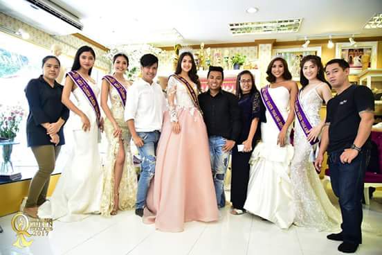 ร้านคุณใหม่เวชดิ้งสตูดิโอ อ่อนนุช17 ผู้สนับสนุนใจดี ดูแลเสื้อผ้าหน้าผม คณะMiss Tourism Queen Thailand 2017