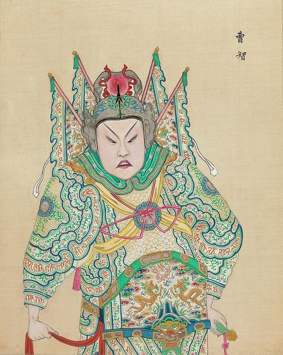 脸谱绘画 การวาดหน้ากากงิ้วปักกิ่ง และนักแสดง งิ้ว จีน