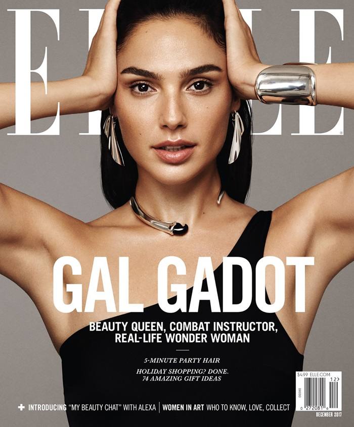 Gal Gadot @ Elle US December 2017