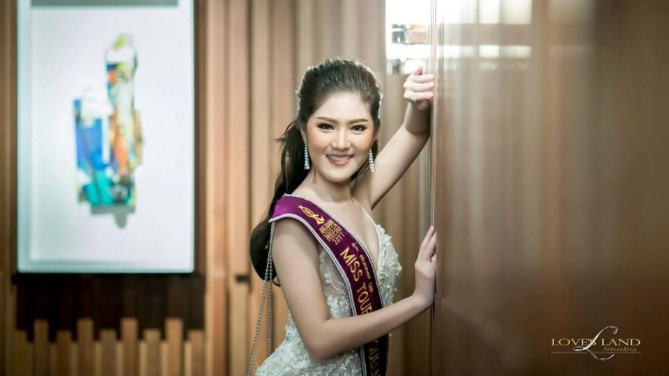 "เหวิน"สาวหมวยอินเตอร์ รองอันดับ 4 Miss Tourism Queen Thailand 2017