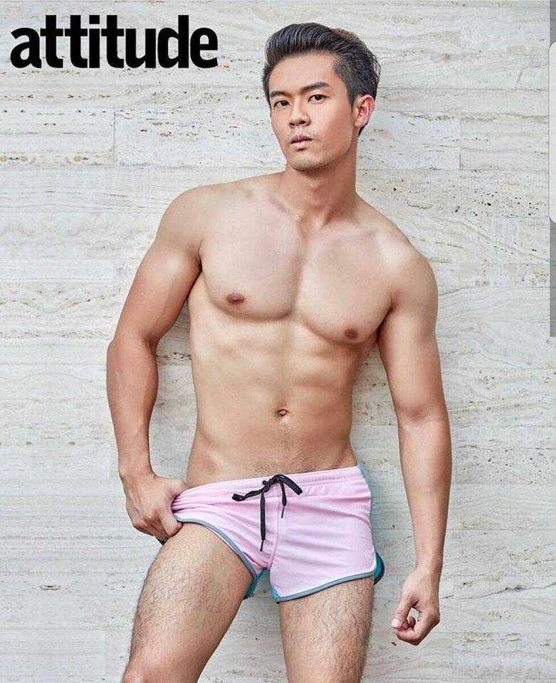 3 หนุ่ม 3 น้ำ แตกกระจาย ใน Attitude Magazine April 2017
