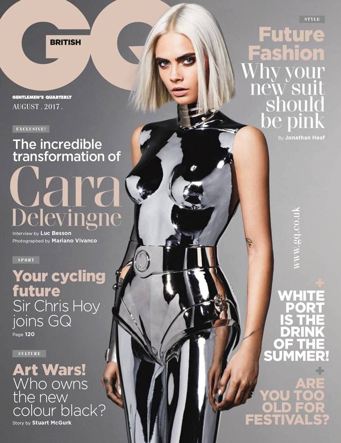 Cara Delevingne @ GQ UK August 2017