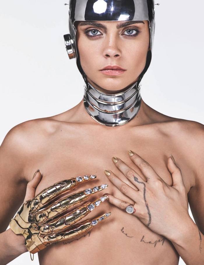 Cara Delevingne @ GQ UK August 2017