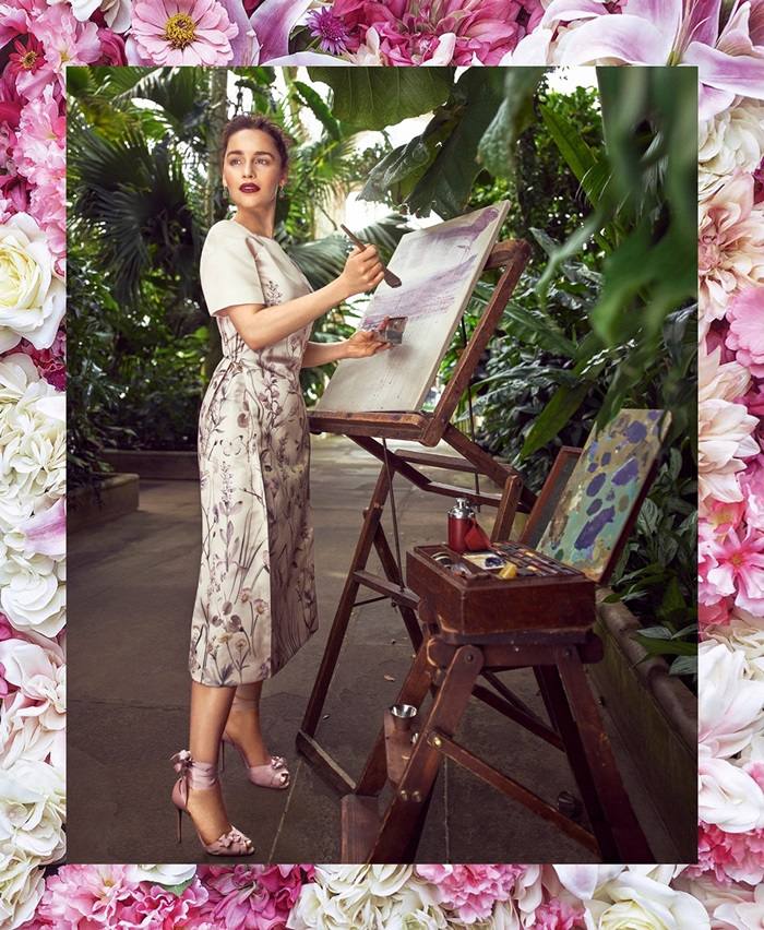 Emilia Clarke @ Harper's Bazaar US December 2017