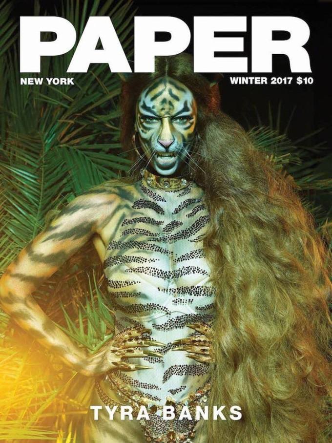 Tyra Banks @ Paper Magazine Winter 2017