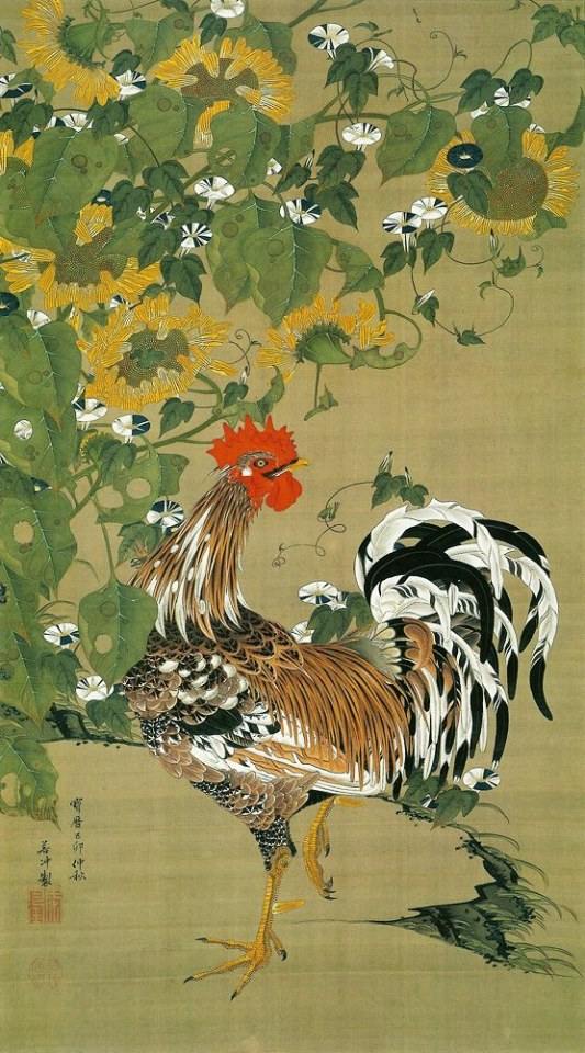ความยิ่งใหญ่ ของ จีน กับ การเขียนภาพ ไก่