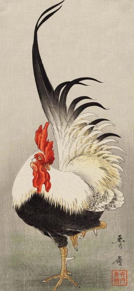 ความยิ่งใหญ่ ของ จีน กับ การเขียนภาพ ไก่