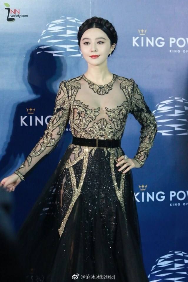 Fan Bingbing สวย สง่า นางพญา @Grand Opening เปิด King Power รางน้ำ