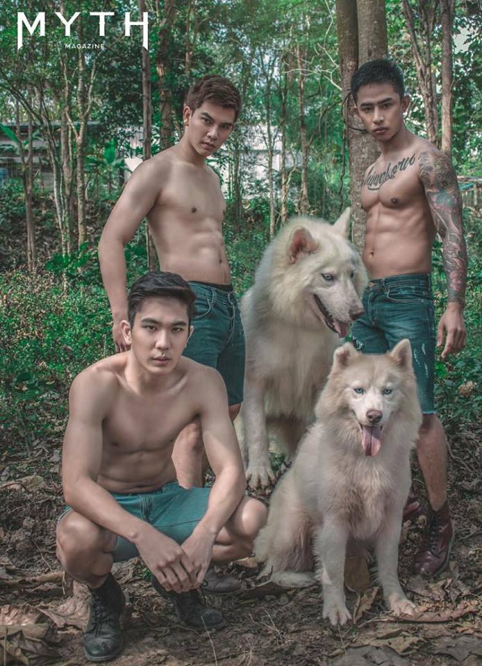 หนุ่มหล่อขึ้นปก 22 - MYTH MAGAZINE