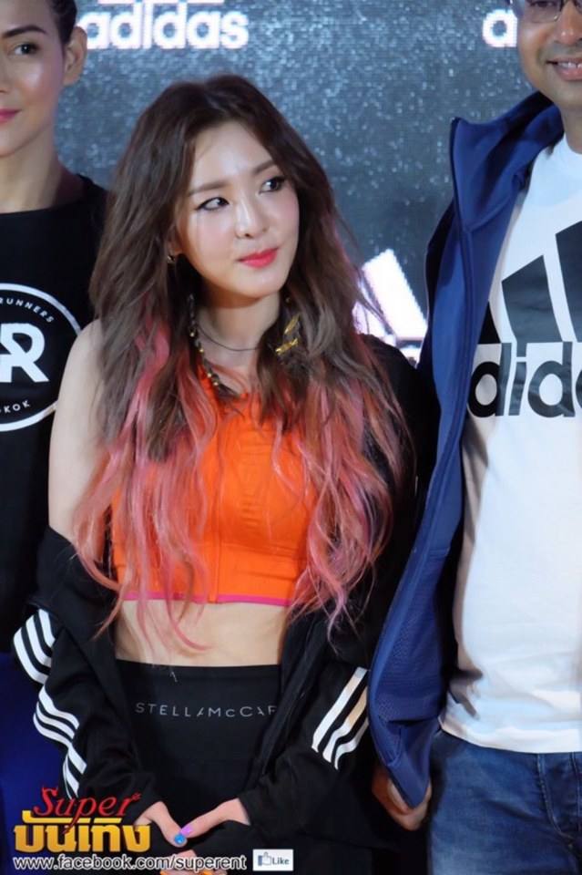 รวมรูป Sandara งาน adidas Brand Center