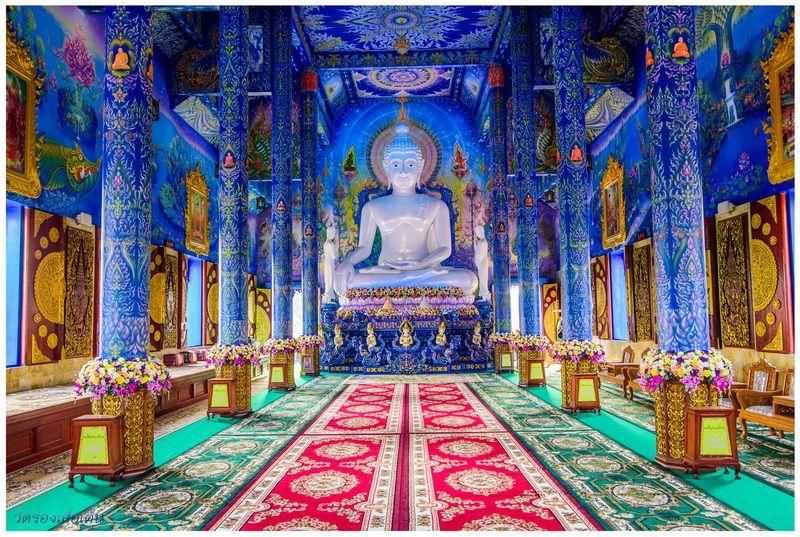 สถานธรรมสวยงามวิจิตร