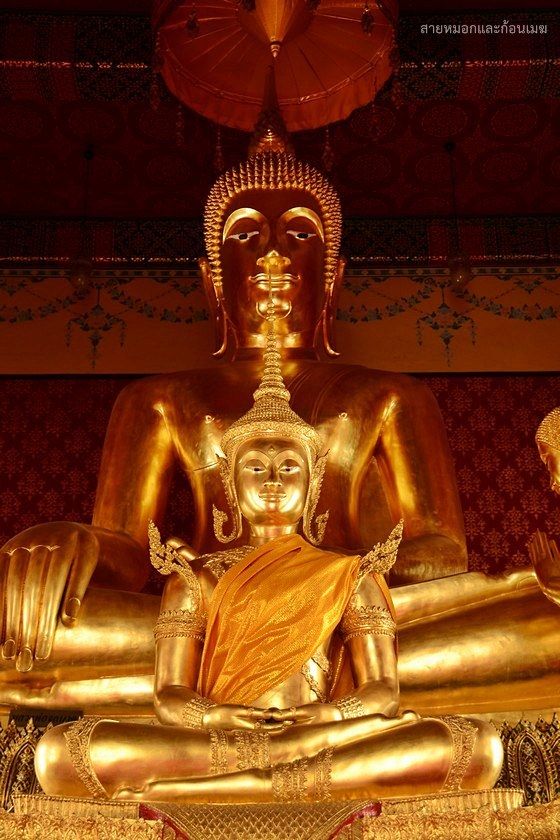 พระประธานในพระวิหาร วัดอนงคคาราม