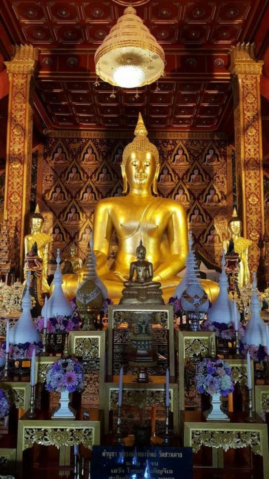 หลวงพ่อทองทิพย์" วัดสวนตาล จ.น่าน