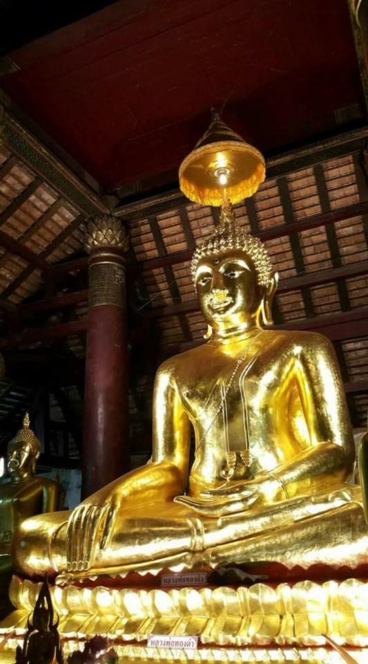 หลวงพ่อทองดำวัดราชบูรณะ จังหวัดพิษณุโลก