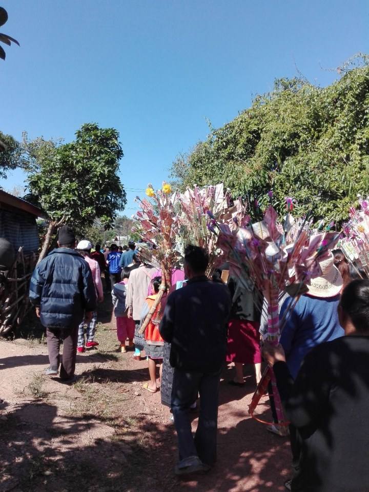 งานบุญผ้าป่า วัดบ้านน้อยพัฒนา พรเจริญ บึงกาฬ