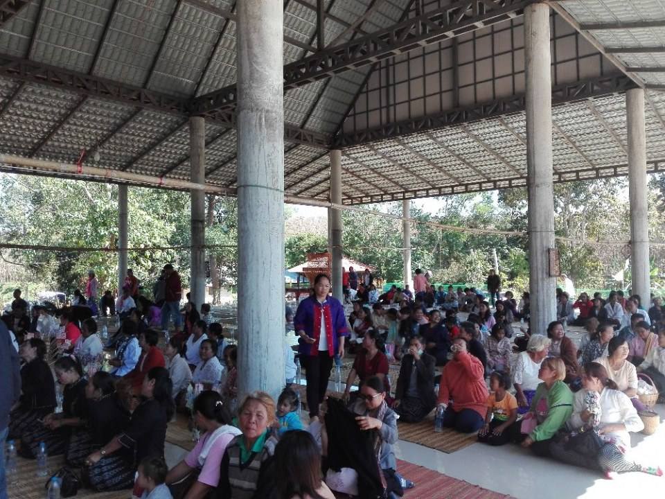 งานบุญผ้าป่า วัดบ้านน้อยพัฒนา พรเจริญ บึงกาฬ