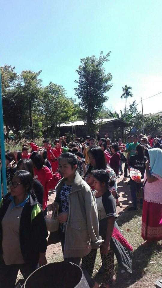 งานบุญผ้าป่า วัดบ้านน้อยพัฒนา พรเจริญ บึงกาฬ